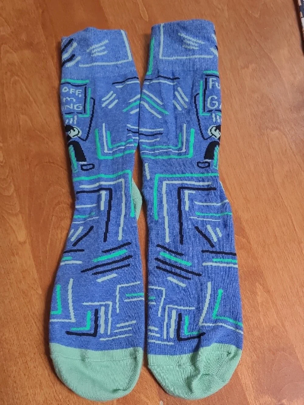 Blue Q  'I'm Gaming' Crew Socks, Unisex